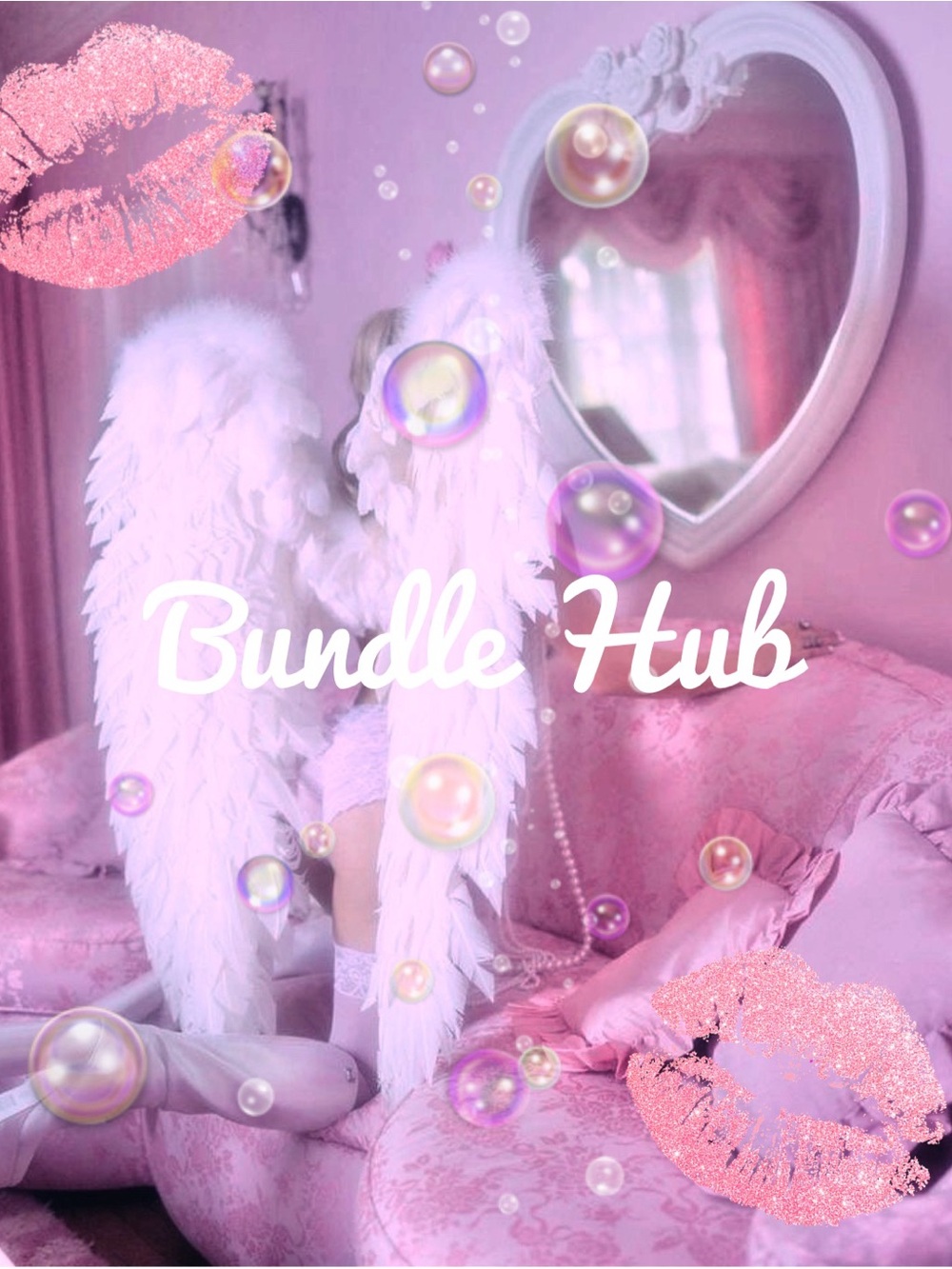 💖 Bundle Hub — Soft Y2K Angel Edition Create Your Own Bundle💖